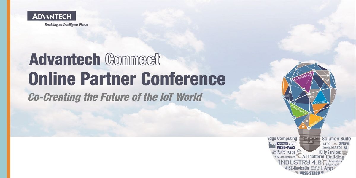 Pridružite se mednarodni spletni konferenci Advantech Connect, 24. februar - 6. maj 2021