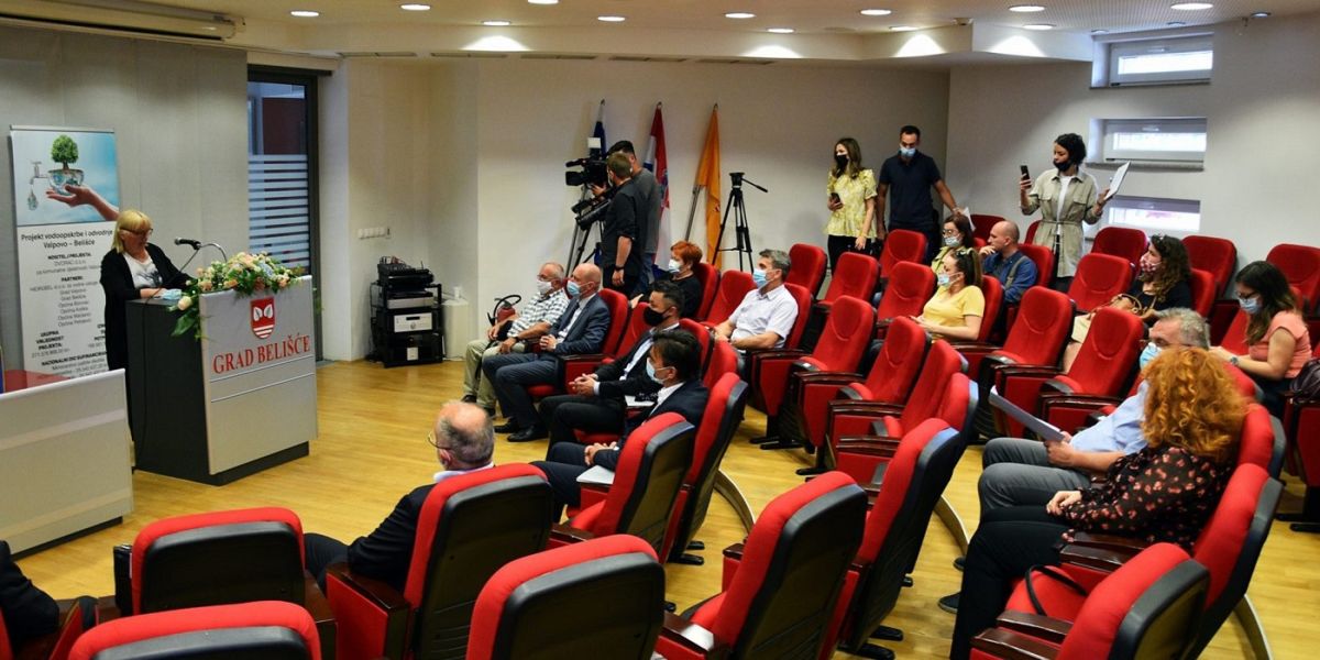 Podpisana pogodba za izgradnjo objekta za pripravo pitne vode v Belišću na Hrvaškem