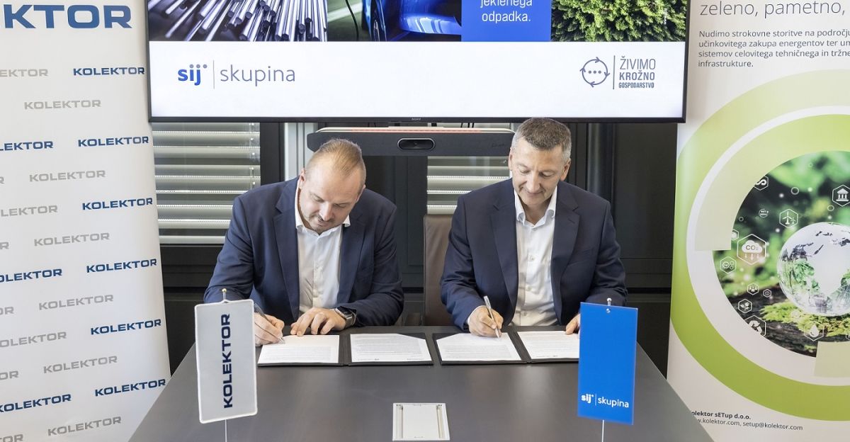S tehnološkimi rešitvami podjetja Kolektor sETup do večje energetske učinkovitosti Skupine SIJ