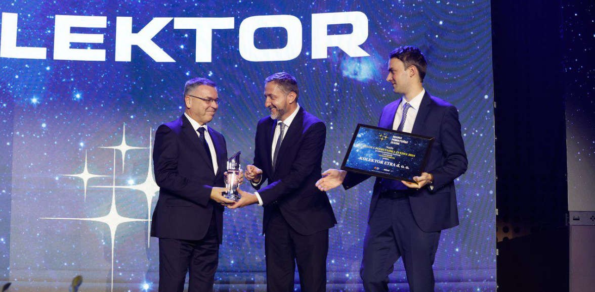 Kolektor Etra je Delova podjetniška zvezda leta 2024 v kategoriji velikih podjetij