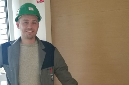 David, študent elektroenergetike, štipendist koncerna Kolektor