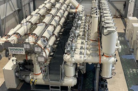 Montaža 400 kV GIS-a na Nizozemskem
