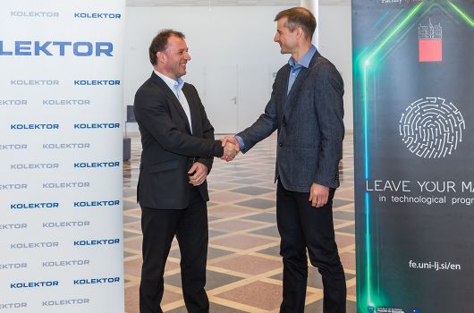 Kolektor in ljubljanska Fakulteta za elektrotehniko okrepila sodelovanje