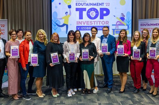 Kolektorju Group zlati certifikat Top investitor v izobraževanje