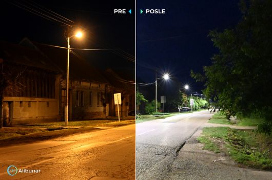 Zaključili smo projekt obnove sistema javne razsvetljave v srbski občini Alibunar