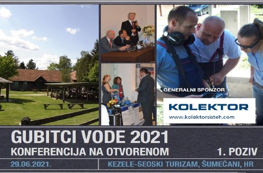 Konferenca Gubitci vode 2021 - po dveh letih ponovno v živo!