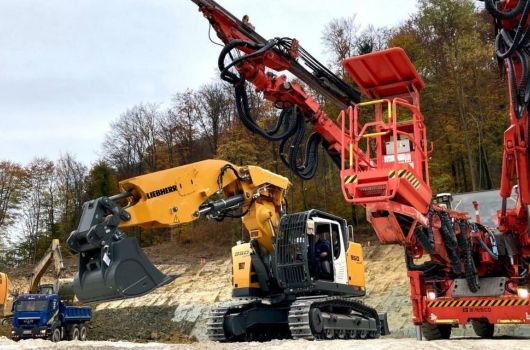 Tehnološka investicija, ki omogoča izgradnjo zahtevnega železniškega predora Pekel